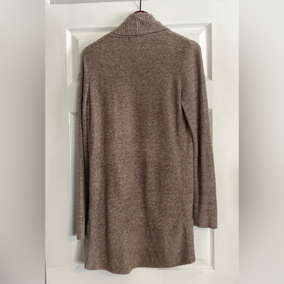 Barefoot Dreams CozyChic Lite Circle Cardi in Sable Brown Size Medium - Picture 5 of 13